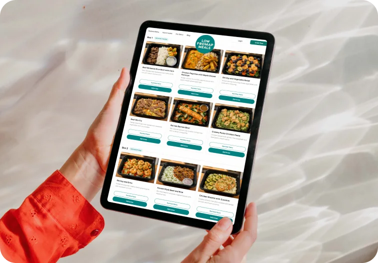 Low FODMAP Meals, screen 3
